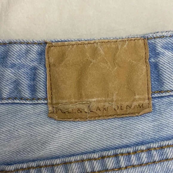 PULL & BEAR Distressed Bermuda Denim Shorts - Picture 5 of 5